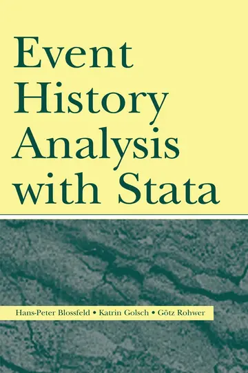 Cover of Event History Analysis with Stata