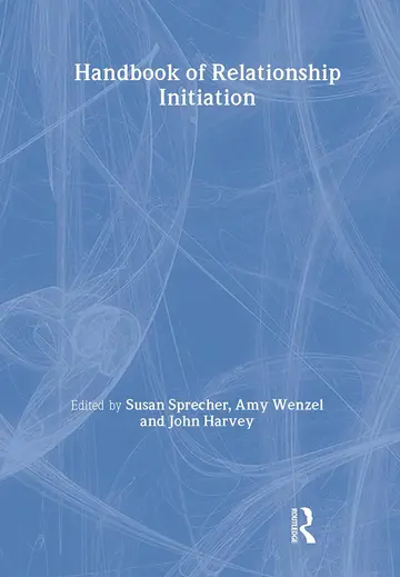 Cover of Handbook of Relationship Initiation