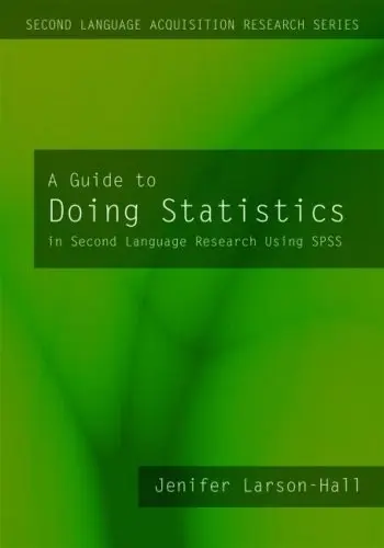 Cover of A Guide to Doing Statistics in Second Language Research Using SPSS