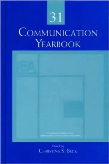 Cover of Communication Yearbook 31