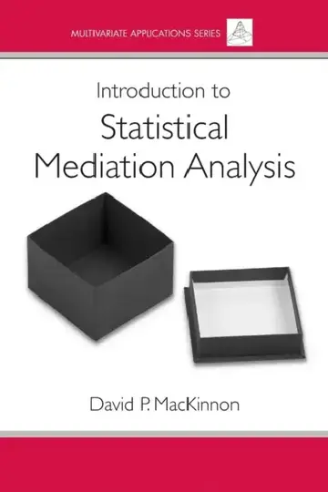 Cover of Introduction to Statistical Mediation Analysis [With CDROM]