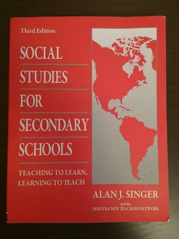 Cover of Social Studies for Secondary Schools