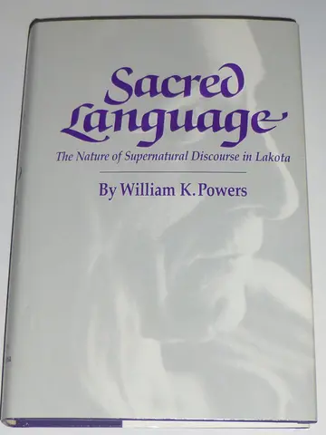 Cover of Sacred Language