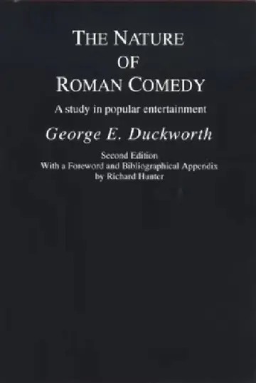 Cover of The Nature of Roman Comedy
