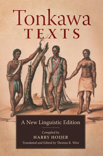 Cover of Tonkawa Texts