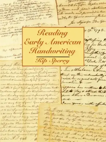 Cover of Reading Early American Handwriting