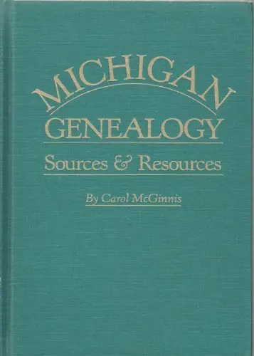 Cover of Michigan Genealogy Sources and Resources