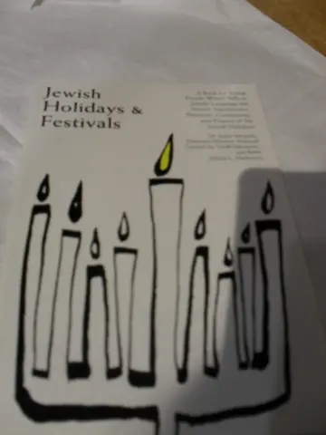 Cover of Jewish Holidays and Festivals