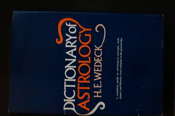 Cover of Dictionary of Astrology
