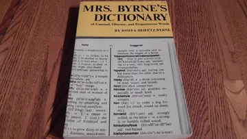 Cover of Mrs. Byrne's Dictionary of Unusual, Obscure, and Preposterous Words