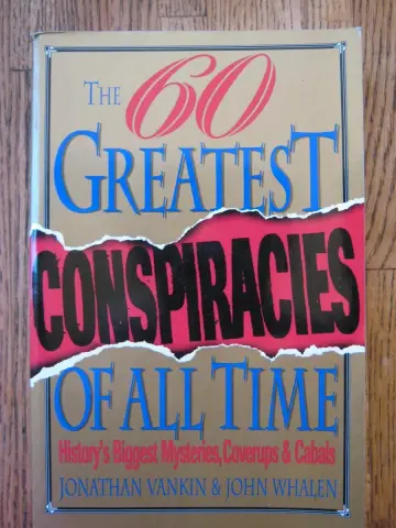 Cover of The Sixty Greatest Conspiracies of All Time