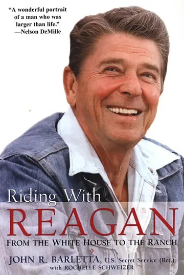 Cover of Riding with Reagan