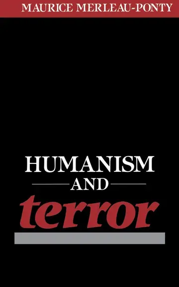 Cover of Humanism and Terror