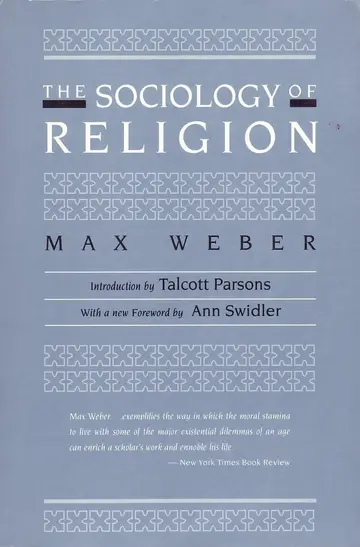 Cover of The Sociology of Religion