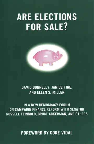 Cover of Are Elections for Sale?