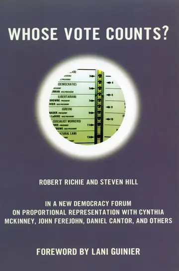 Cover of Whose Vote Counts