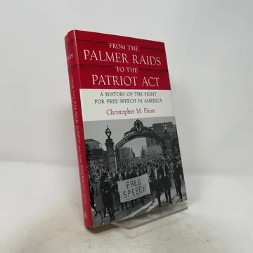 Cover of From the Palmer Raids to the Patriot Act
