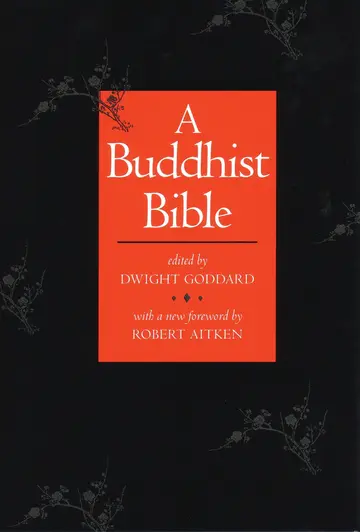 Cover of A Buddhist Bible