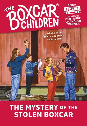 Cover of The Mystery of the Stolen Boxcar