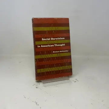 Cover of Social Darwinism in American Thought