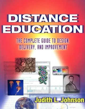 Cover of Distance Education