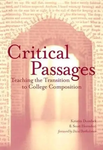 Cover of Critical Passages