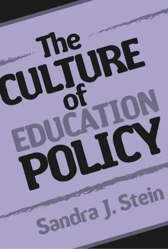 Cover of The Culture of Education Policy