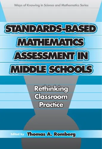 Cover of Standards-Based Mathematics Assessment in Middle School