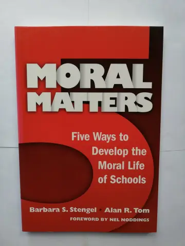 Cover of Moral Matters