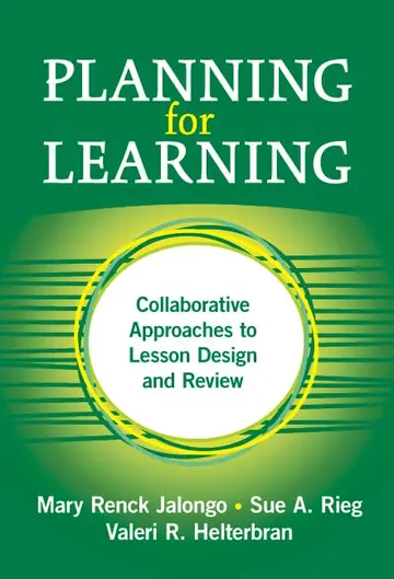 Cover of Planning for Learning