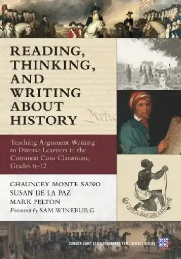 Cover of Reading, Thinking, and Writing about History