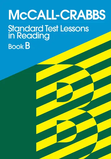 Cover of Standard Test Lessons in Reading Book B