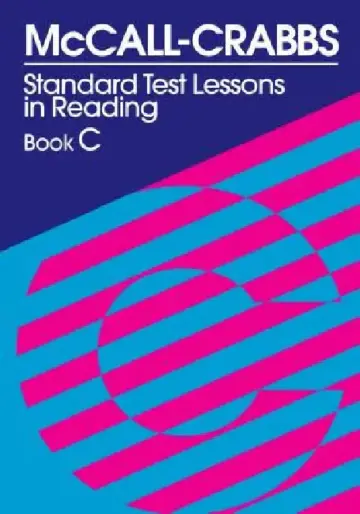 Cover of McCall-Crabbs Standard Test Lessons in Reading, Book C