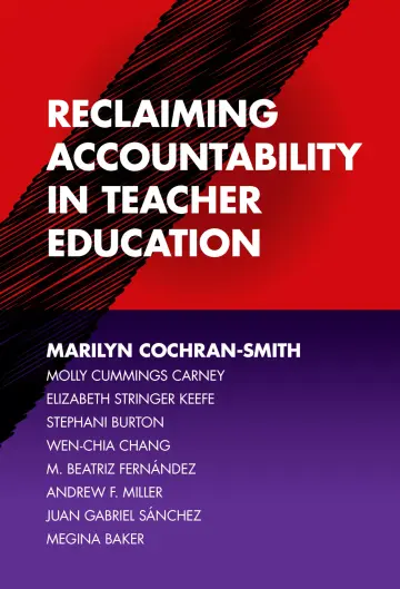 Cover of Reclaiming Accountability in Teacher Education