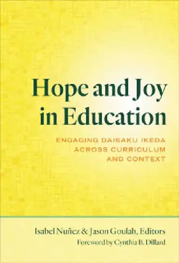 Cover of Hope and Joy in Education