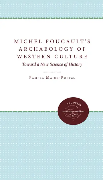 Cover of Michel Foucault's Archaeology of Western Culture