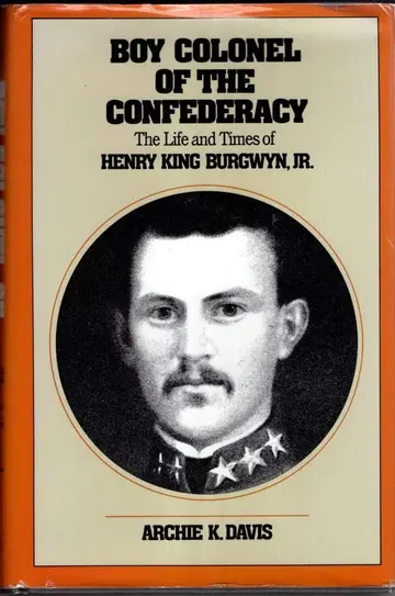 Cover of Boy Colonel of the Confederacy