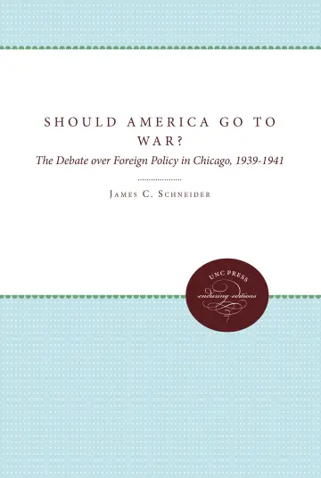 Cover of Should America Go to War?