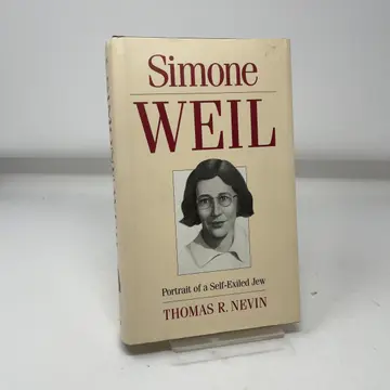 Cover of Simone Weil
