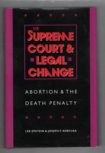 Cover of The Supreme Court and Legal Change