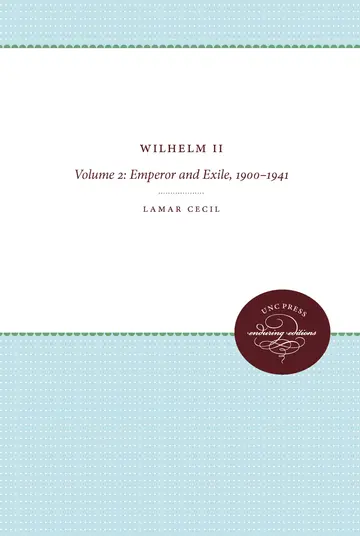 Cover of Wilhelm II