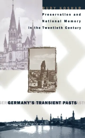 Cover of Germany's Transient Pasts
