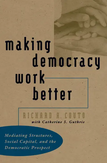 Cover of Making Democracy Work Better