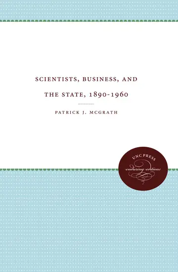 Cover of Scientists, Business, and the State, 1890-1960