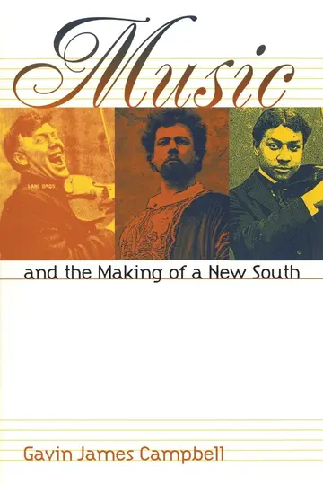 Cover of Music and the Making of a New South