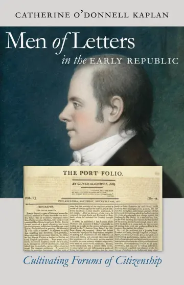 Cover of Men of Letters in the Early Republic