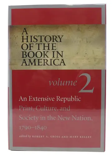 Cover of A History of the Book in America