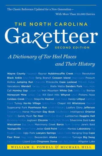 Cover of The North Carolina Gazetteer