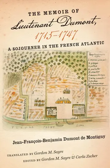 Cover of The Memoir of Lieutenant Dumont, 1715-1747