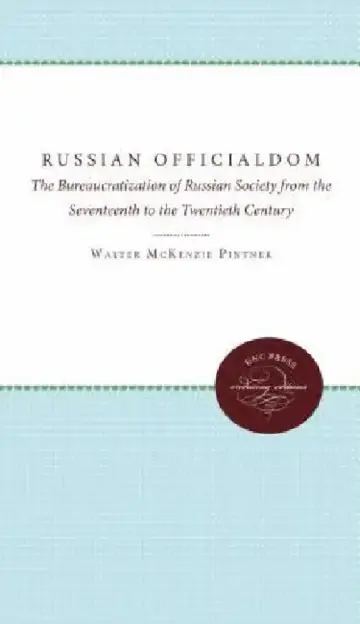 Cover of Russian Officialdom